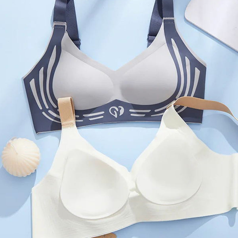 Seamless Wire-Free Push-up Anti-Sagging Bra Clothing & Accessories