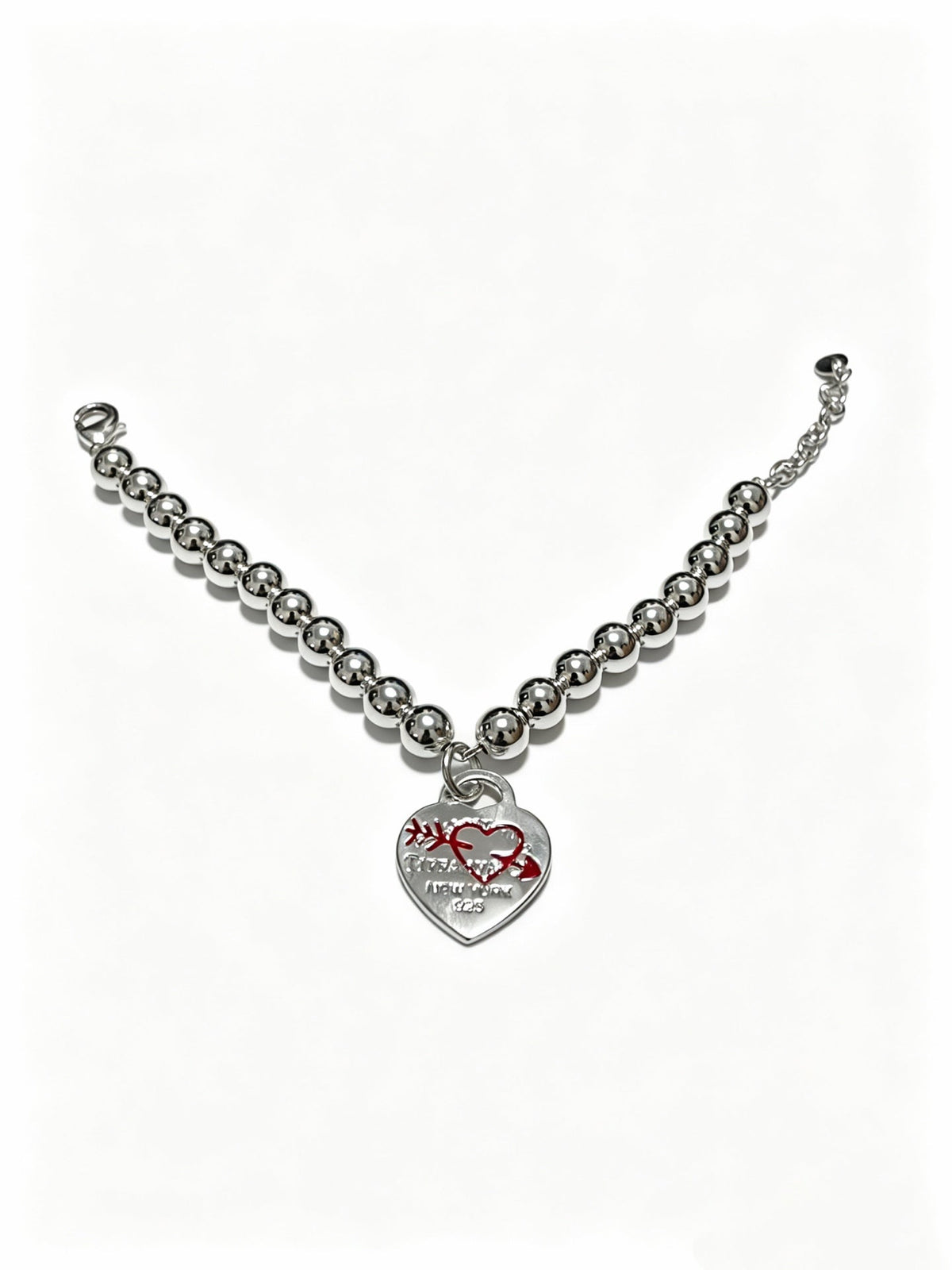Martin Graham bracelet in polished metal-tone – side detail
