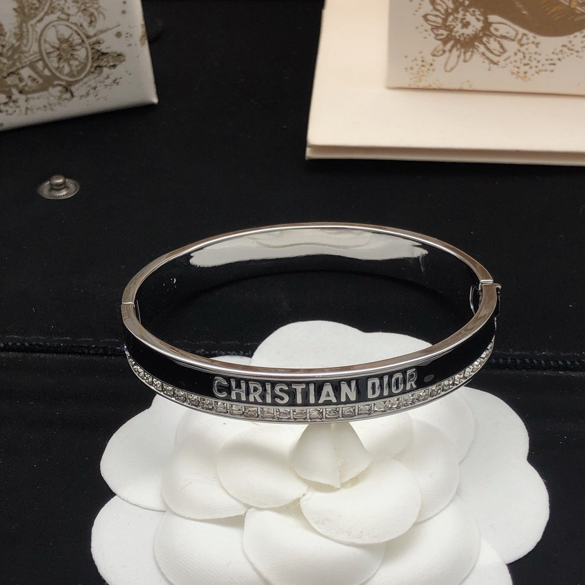 Martin Graham bracelet in polished metal-tone