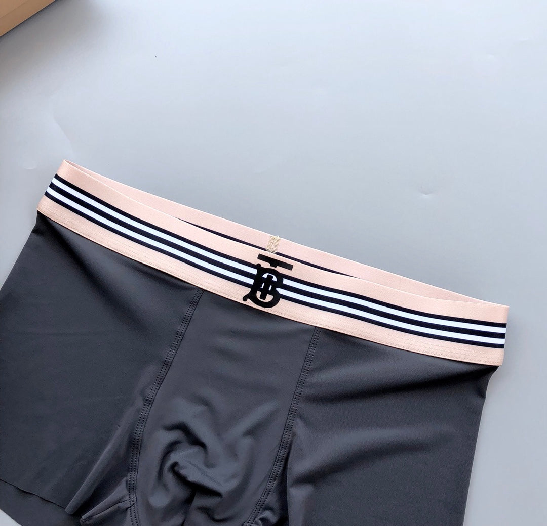 Burberry Striped Waistbands Men's Boxer Briefs - 3-Piece Box