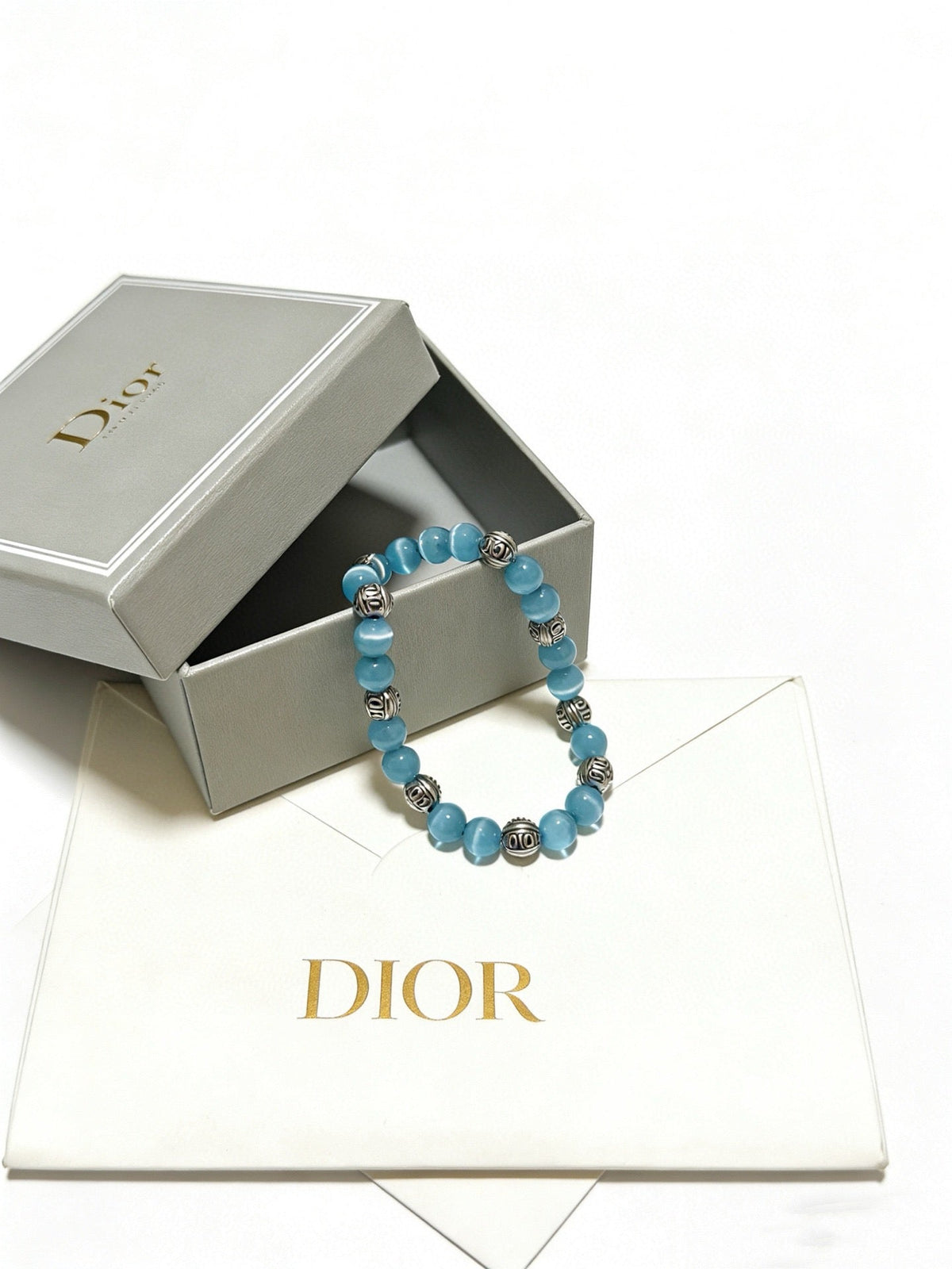 Martin Graham bracelet in polished metal-tone