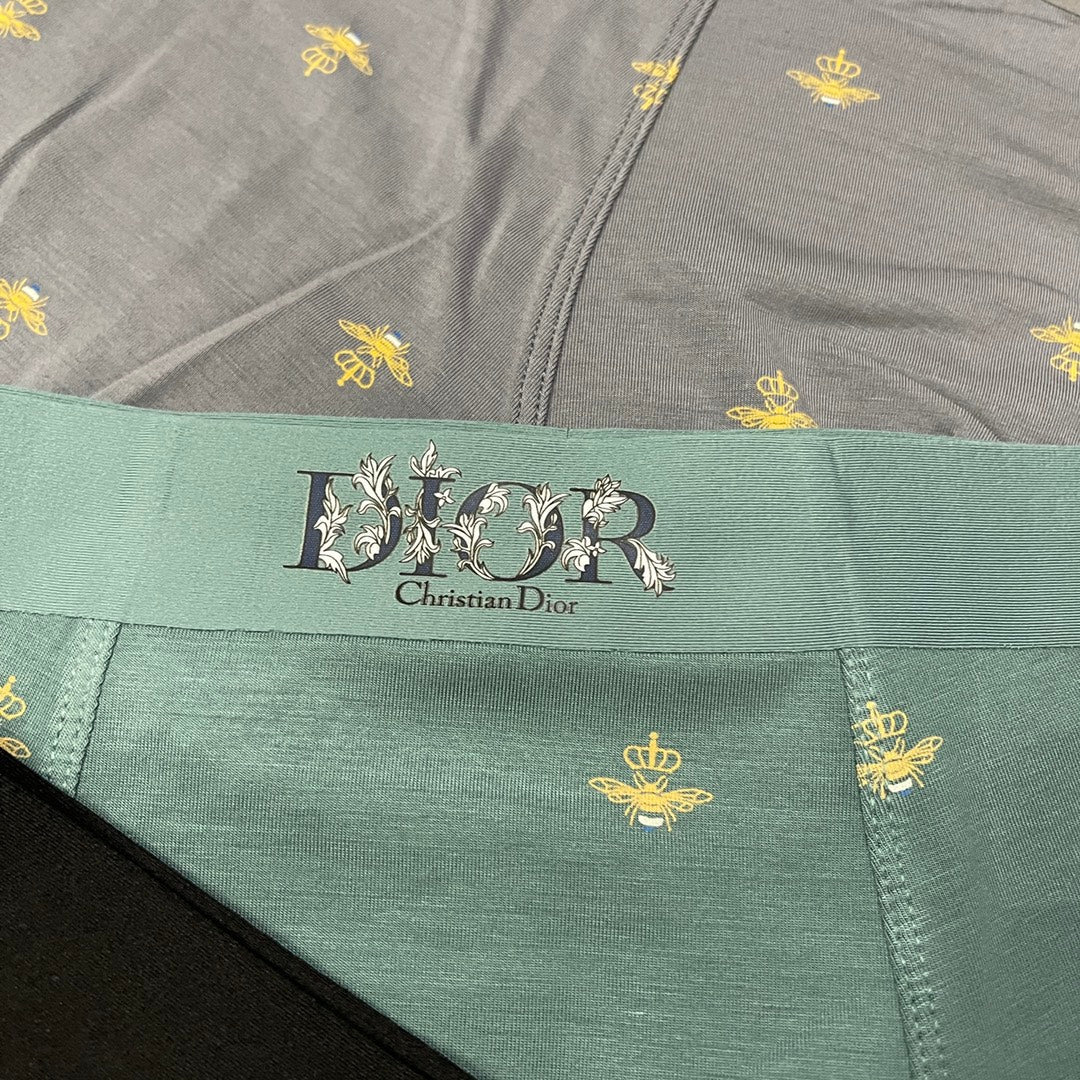 Dior Modal Men's Boxer Briefs - 3-Piece Box - Sizes L-XXXL