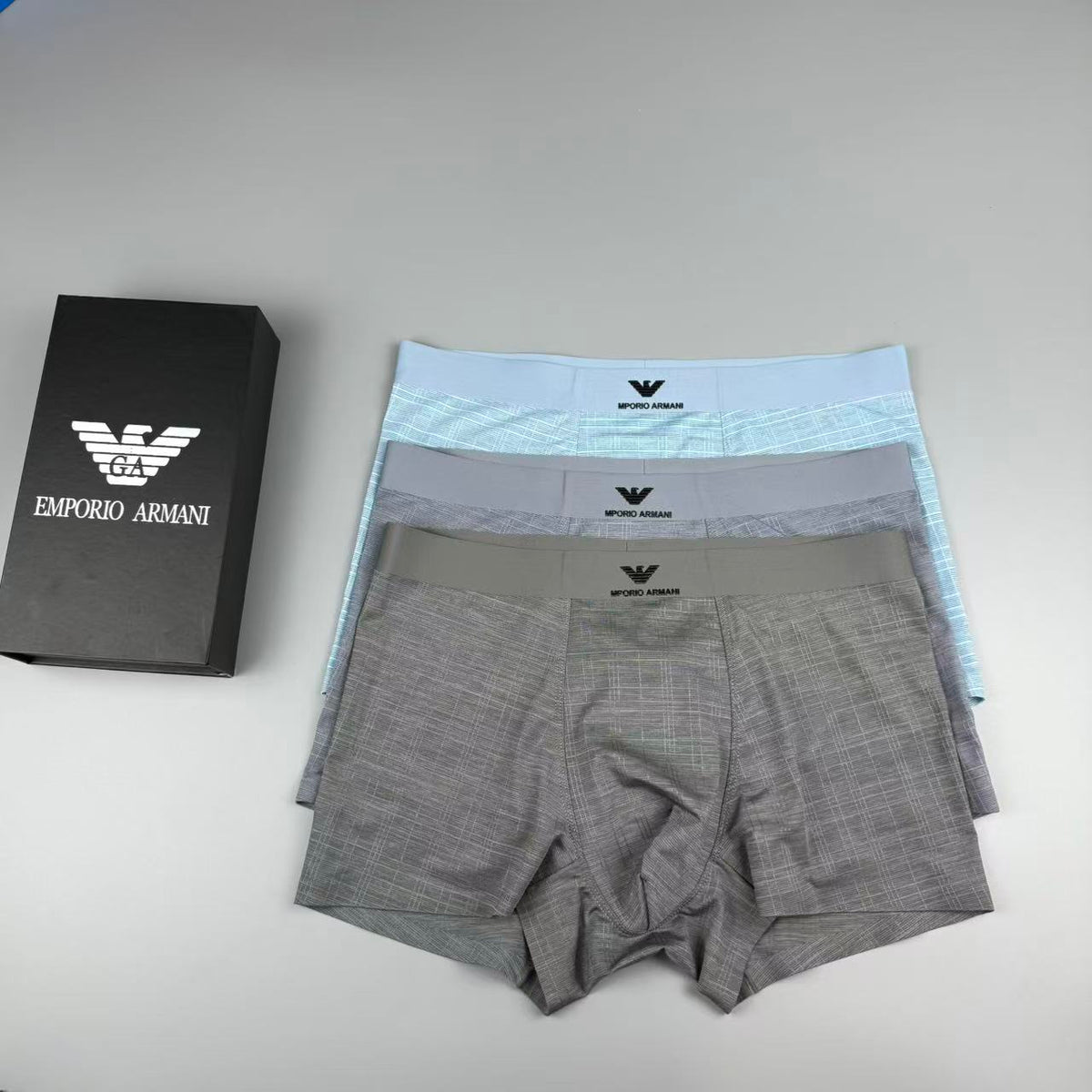 Armani Men's Boxer Briefs - 3-Piece Box