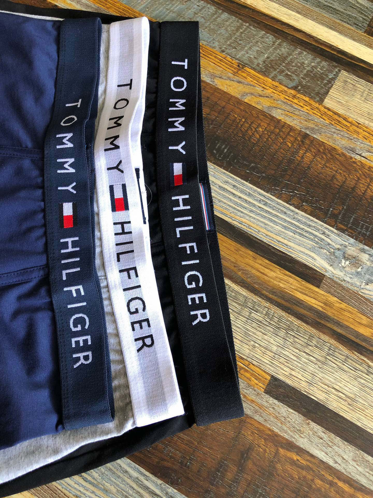 Tommy Hilfiger Combed cotton Broad Contrast Logo Waistbands Men's Boxer Briefs - 3-Piece Box