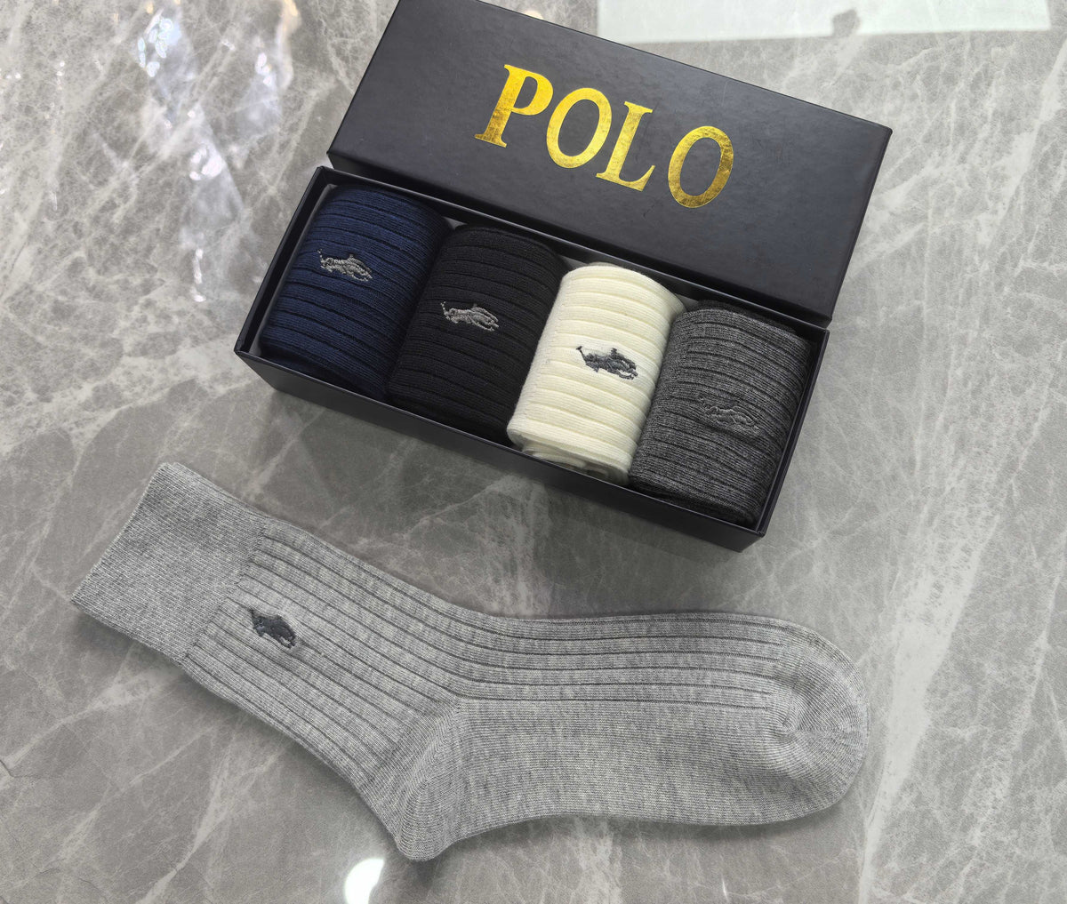 Polo Ralph Lauren Small Polo-Player Crew Socks - 5-Pair Set