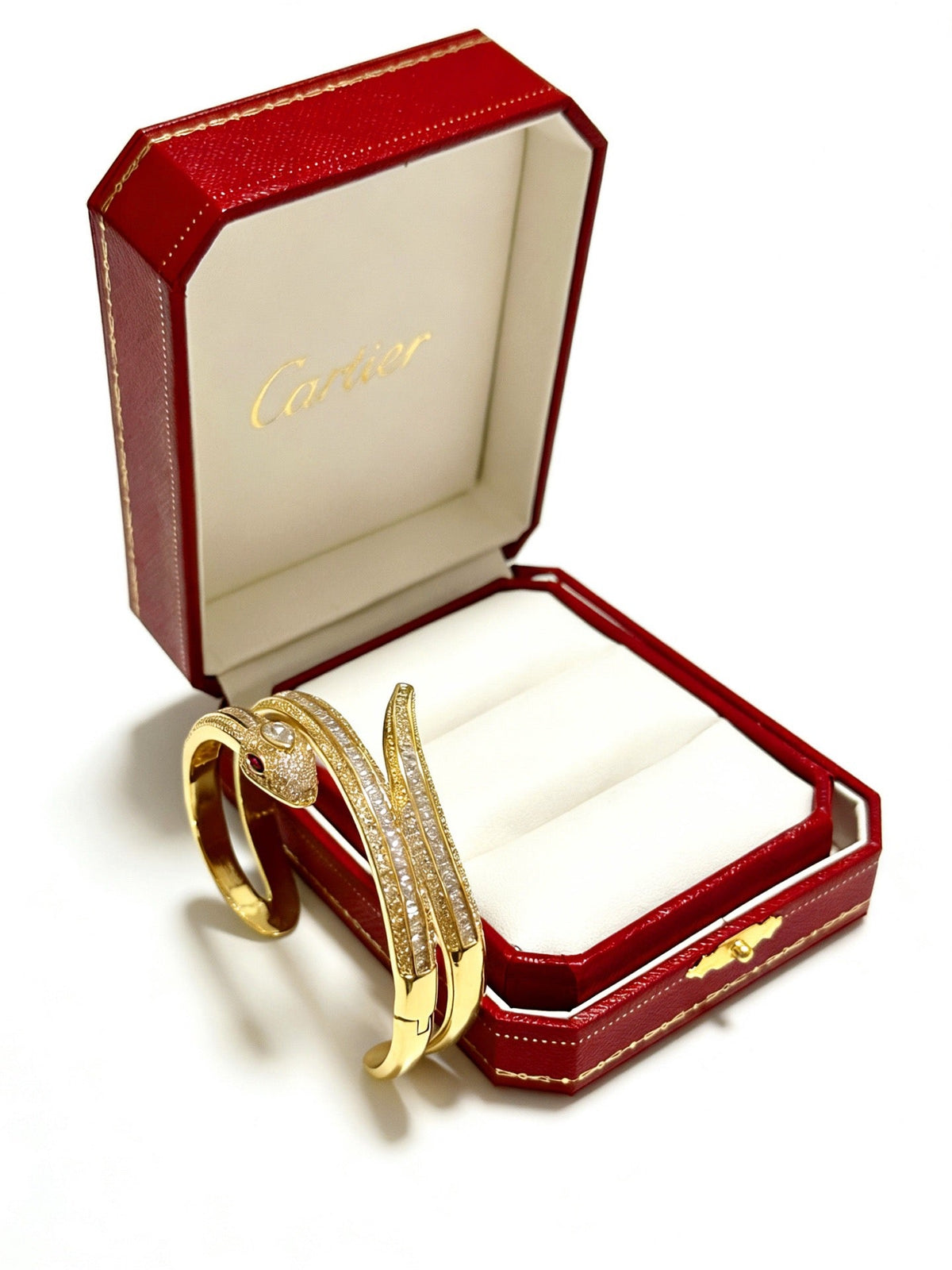 Martin Graham bracelet in polished metal-tone