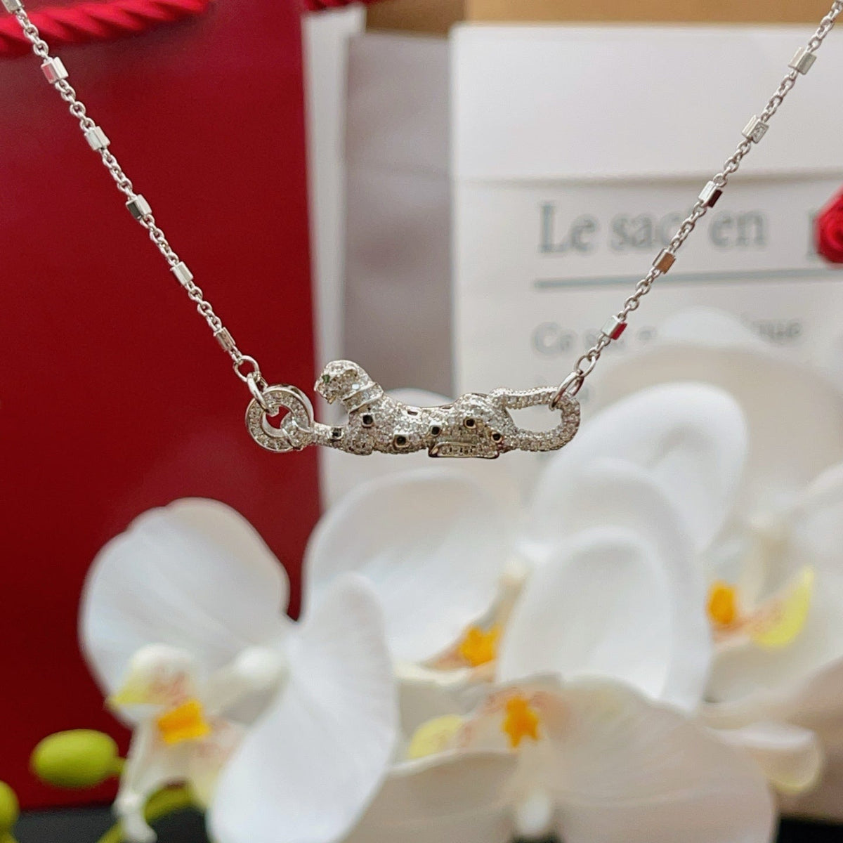 Martin Graham pendant necklace in polished metal-tone