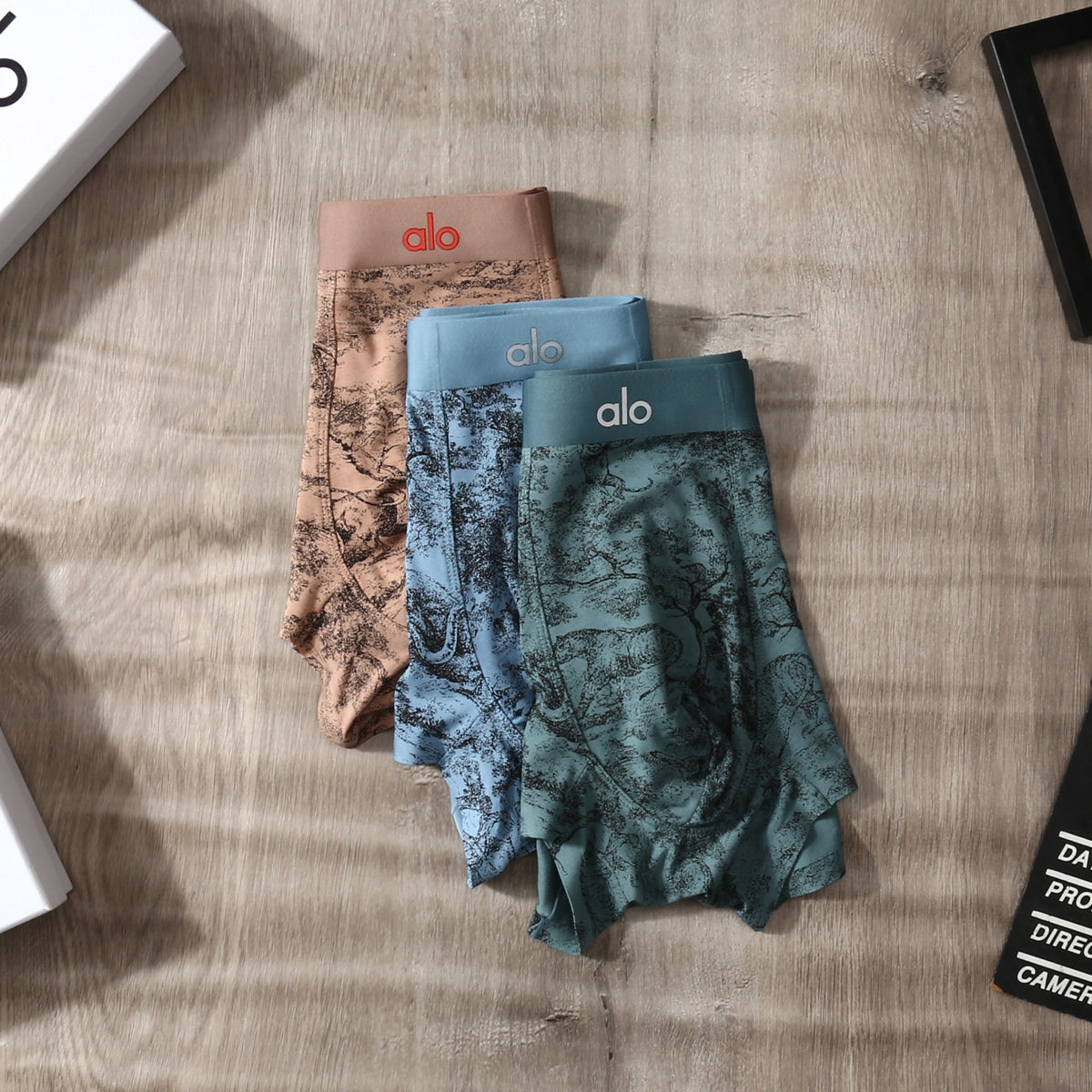 Alo Modal-Blend Printed Men's Underwear - 3-Piece Box