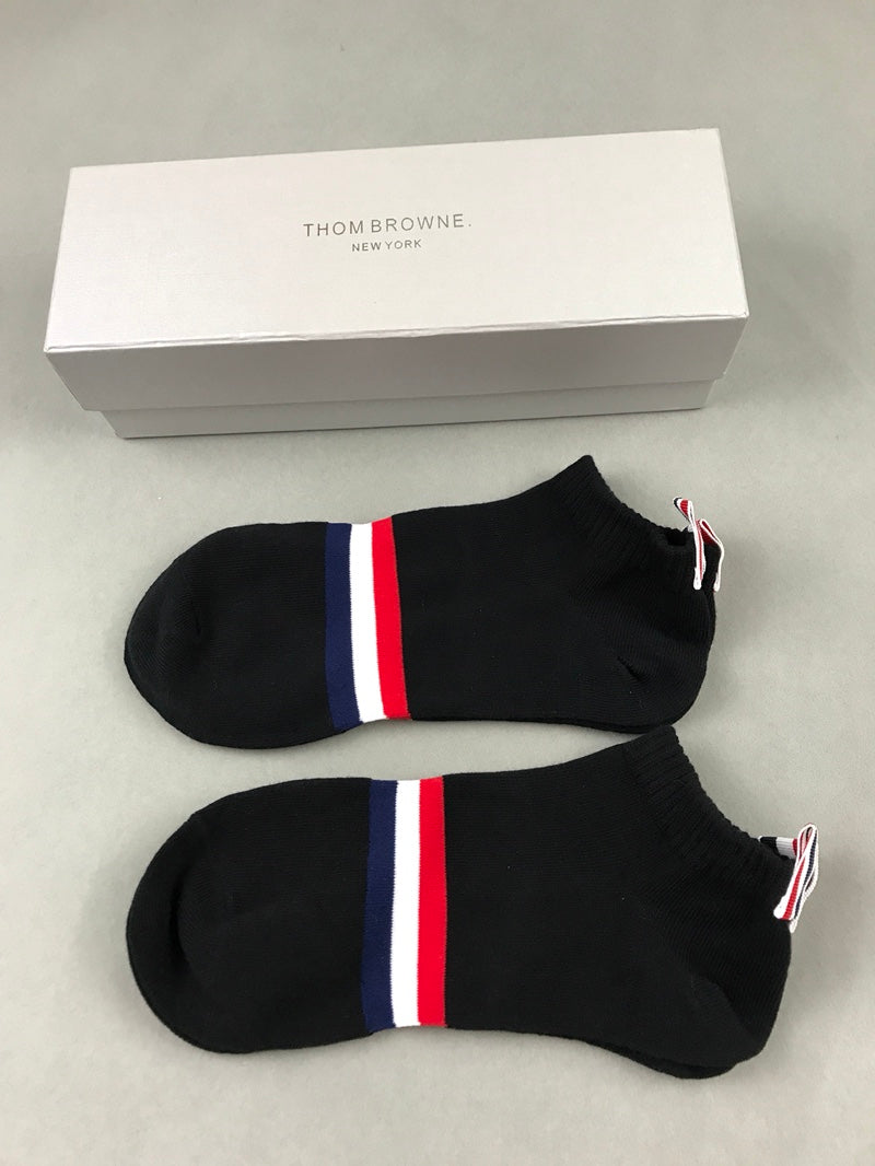 Thom Browne Cotton Crew Socks - 6-Pair Set