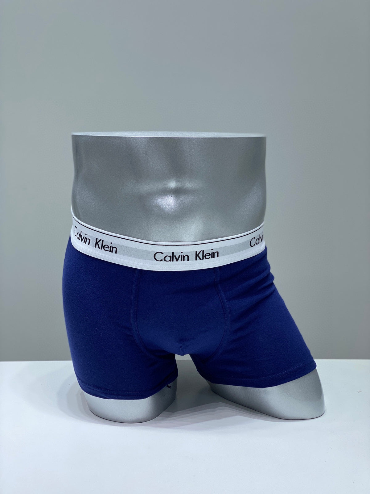 Calvin Klein Long-staple cotton Clean White Waistbands Men's Boxer Briefs - 3-Piece Box