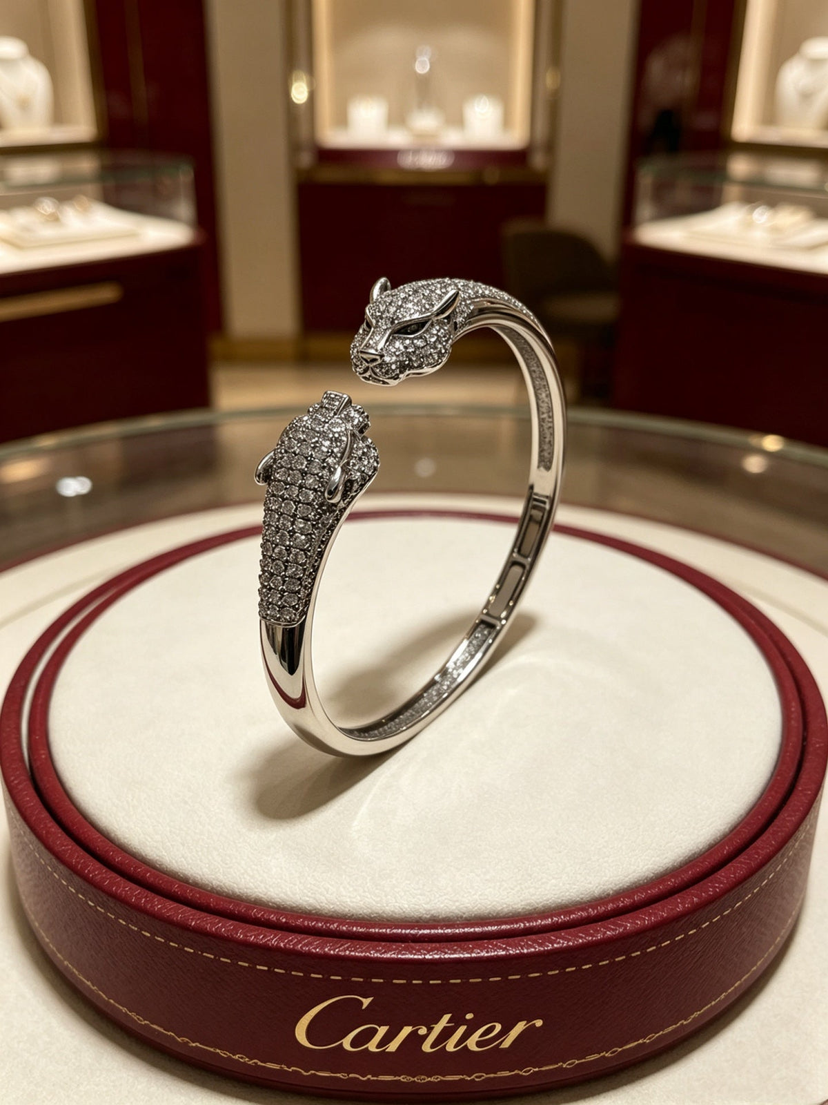 Martin Graham bracelet in polished metal-tone