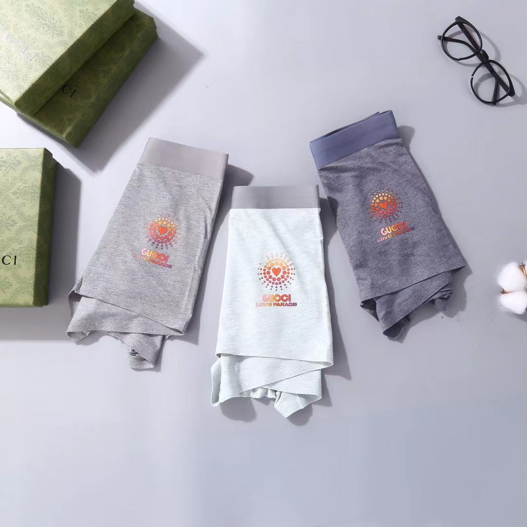Gucci Classic Men's Boxer Briefs - 3-Piece Box