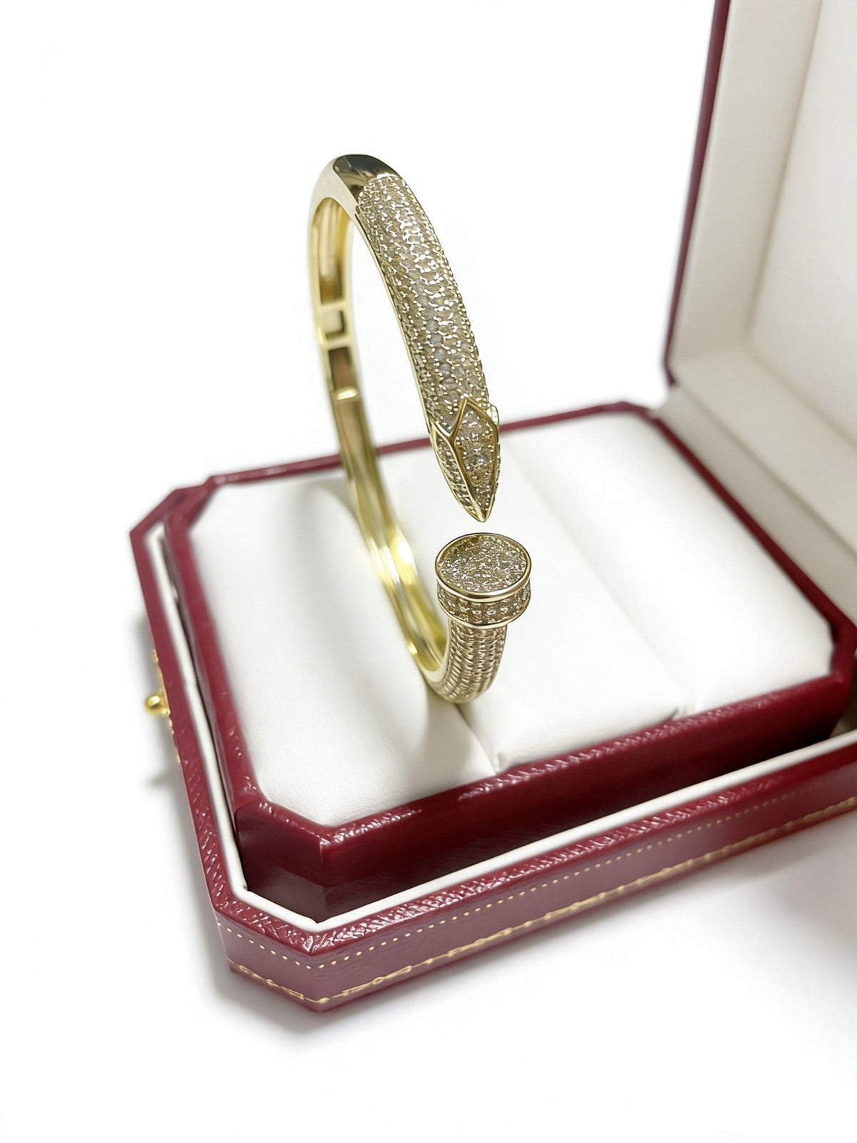 Martin Graham bracelet in polished metal-tone