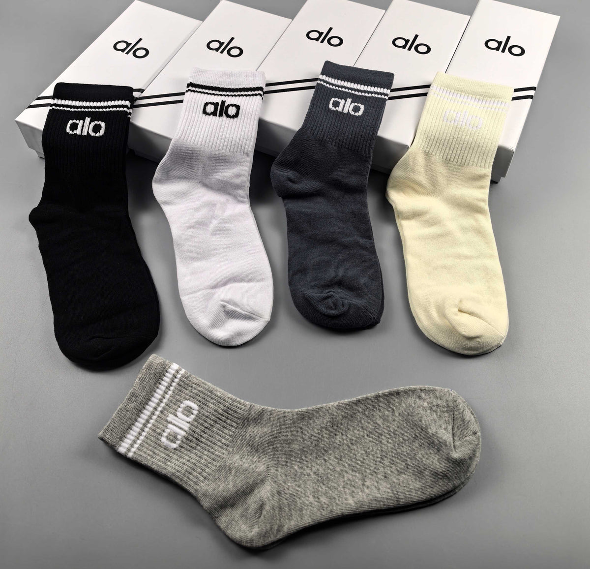 Alo Classic Ankle Socks - Assorted Set
