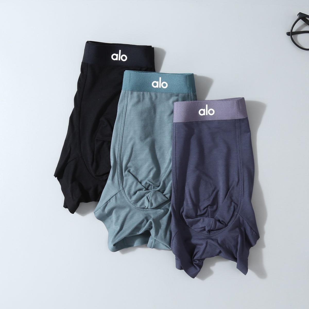 Alo Tonal Logo Men's Boxer Briefs - 3-Piece Box