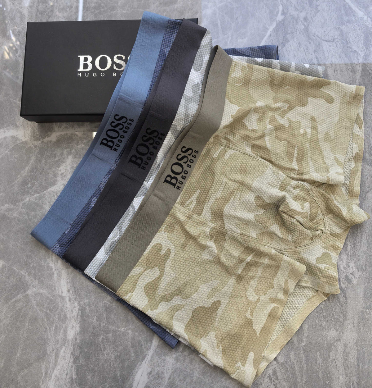 Boss Breathable Men's Boxer Briefs – 3-Pack – Sizes L-4XL