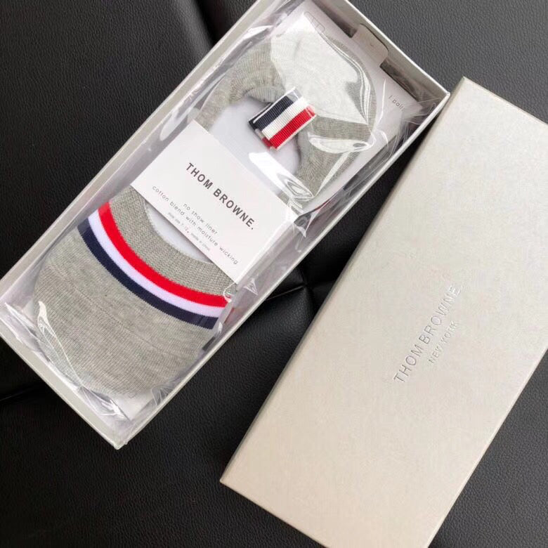 Thom Browne Cotton Crew Socks - 5-Pair Set