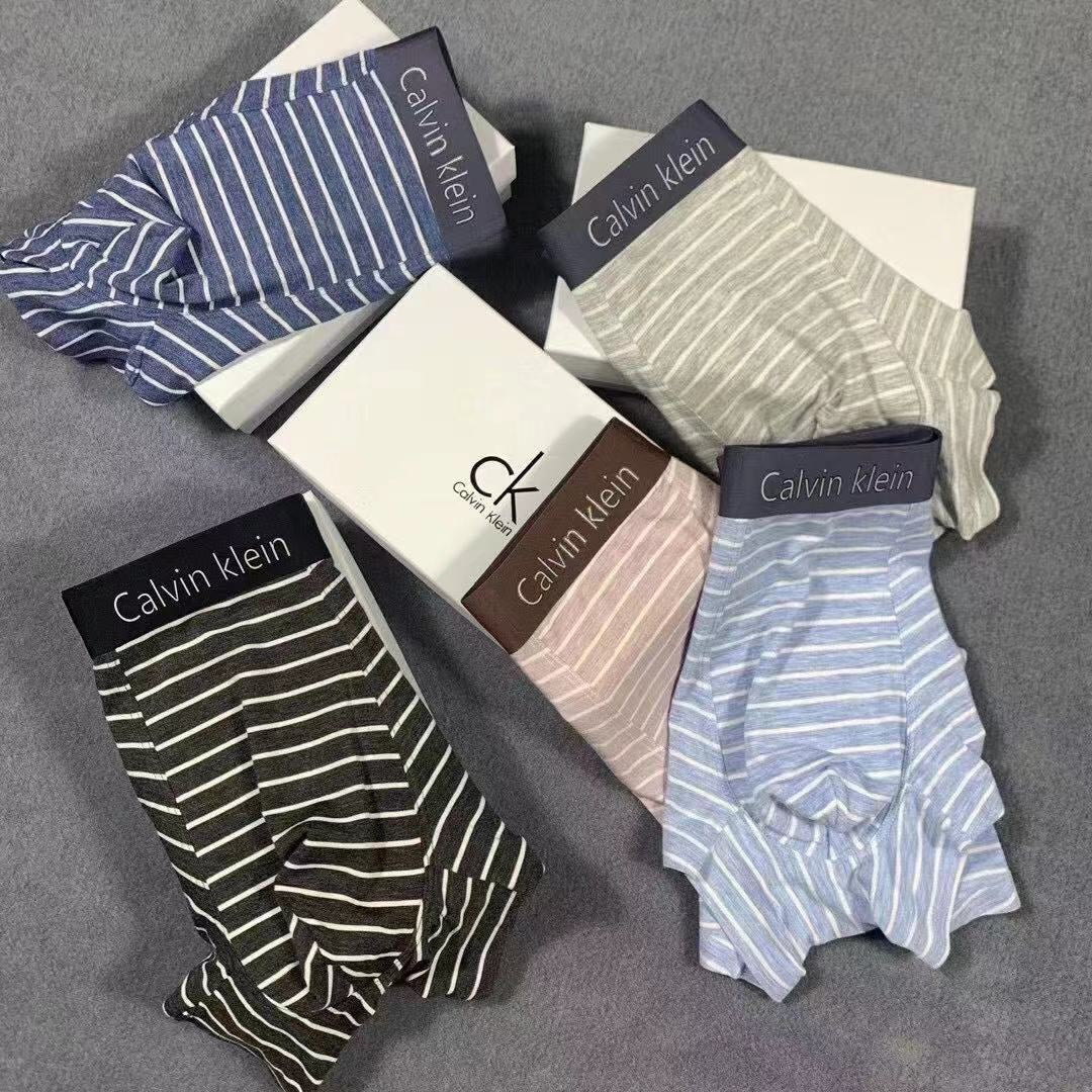 Calvin Klein Broad Logo Waistbands Men's Boxer Briefs