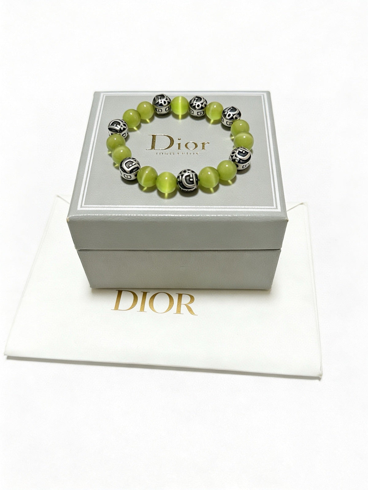 Martin Graham bracelet in polished metal-tone