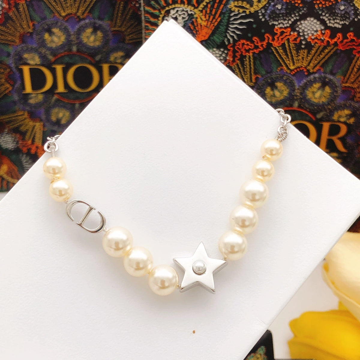 Martin Graham bracelet in polished metal-tone
