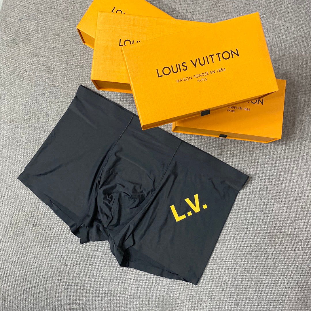 Louis Vuitton Ice-Silk Men's Boxer Briefs - 3-Piece Box - Sizes L-XXXL