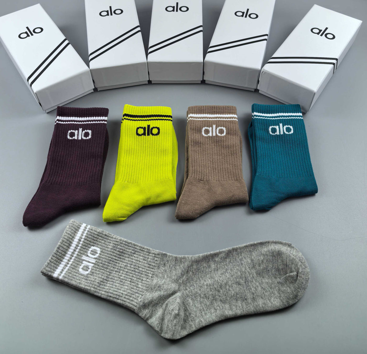 Alo Classic Ankle Socks - Assorted Set