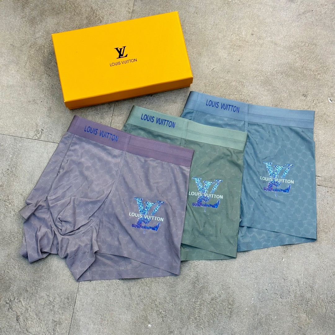 Louis Vuitton Men's Boxer Briefs - 3-Piece Box