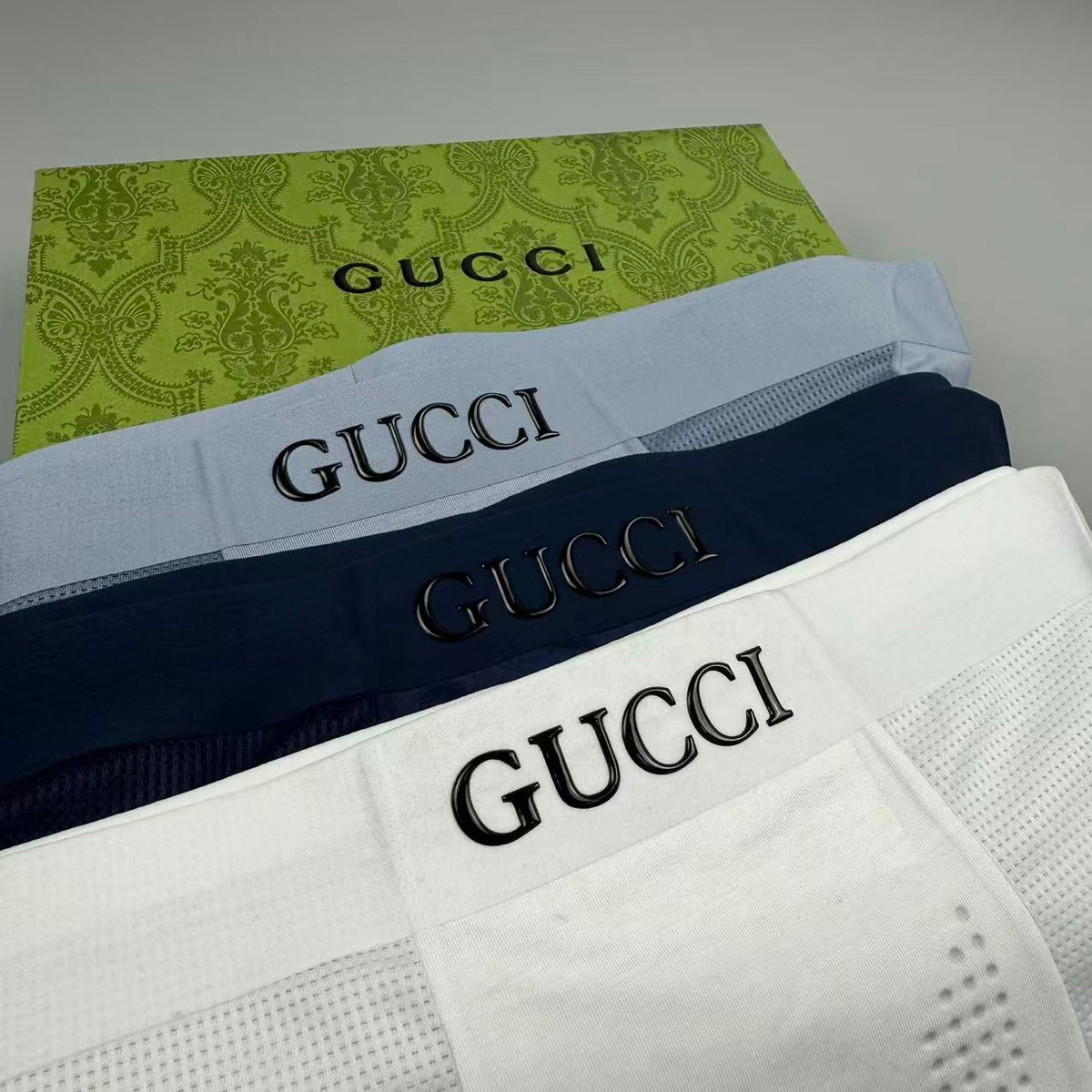 Gucci Men's Boxer Briefs - 3-Piece Box