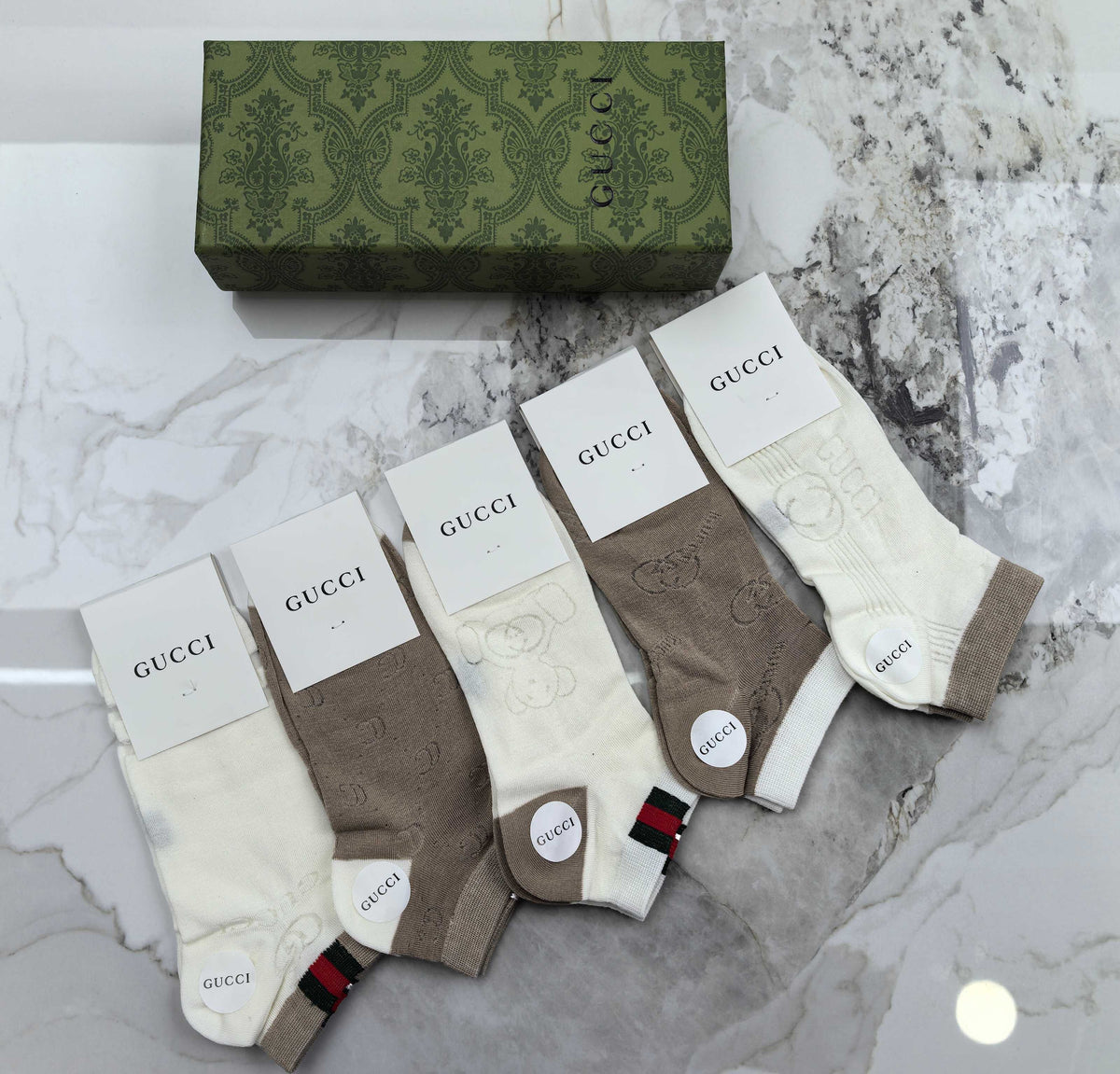 Gucci Modal Socks - 5-Pair Set