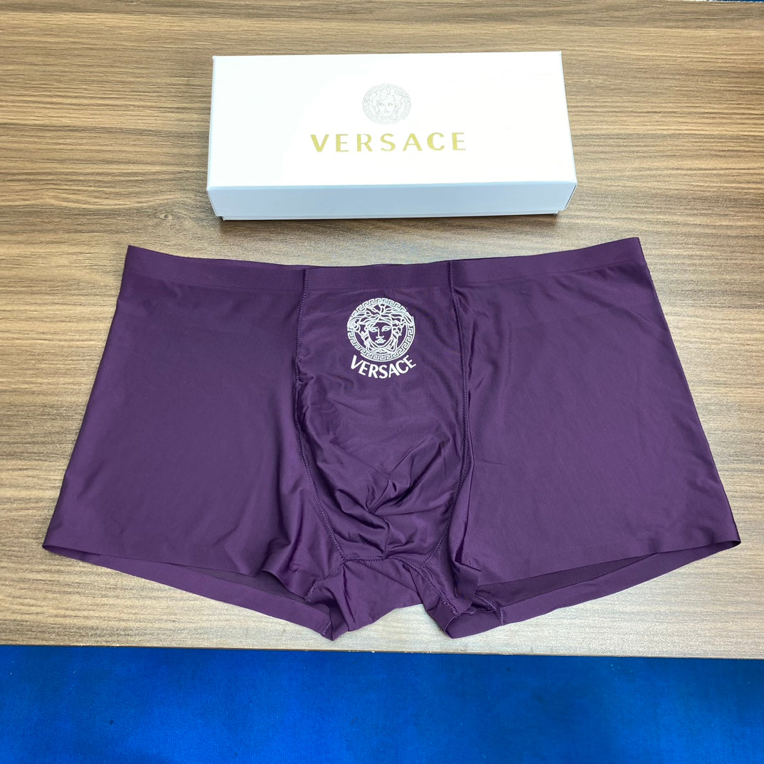 Versace Circular Medallion Graphics Men's Boxer Briefs - 3-Piece Box