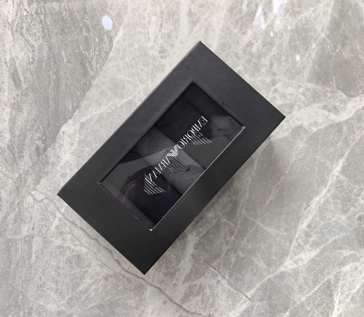 Emporio Armani Business Crew Socks - 5-Pair Box