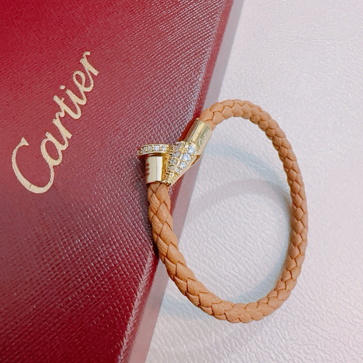 Martin Graham bracelet in polished metal-tone