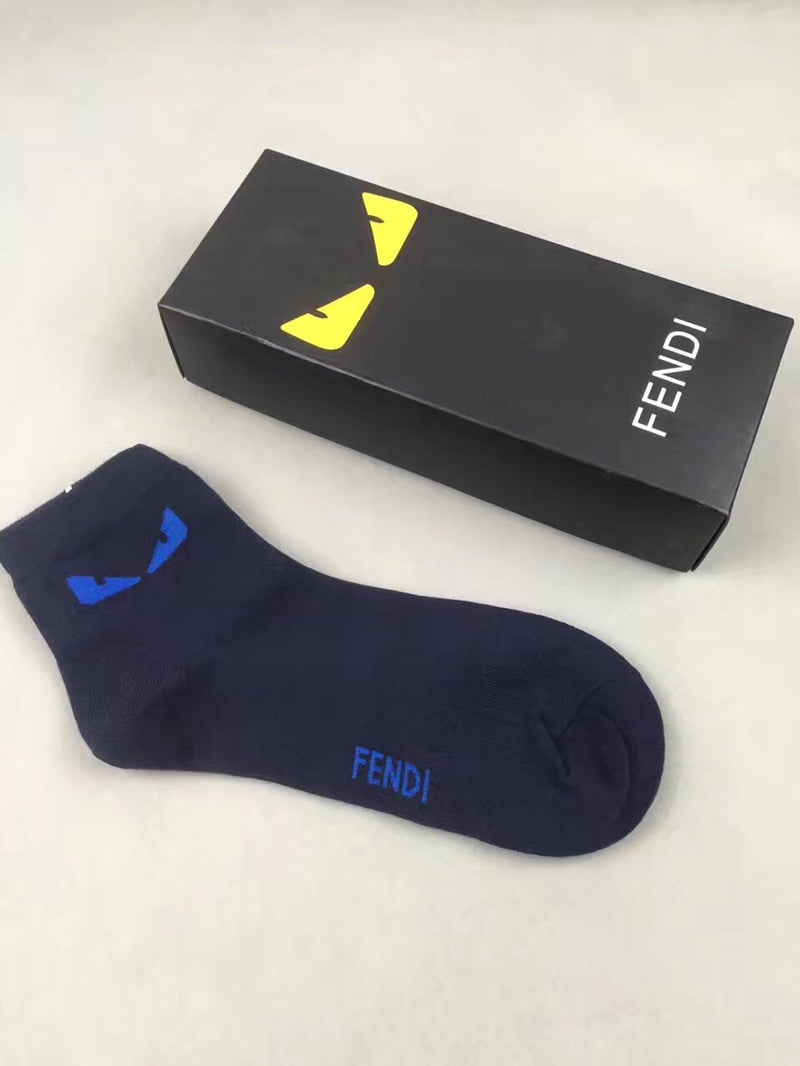Fendi Classic Crew Socks - Assorted Set