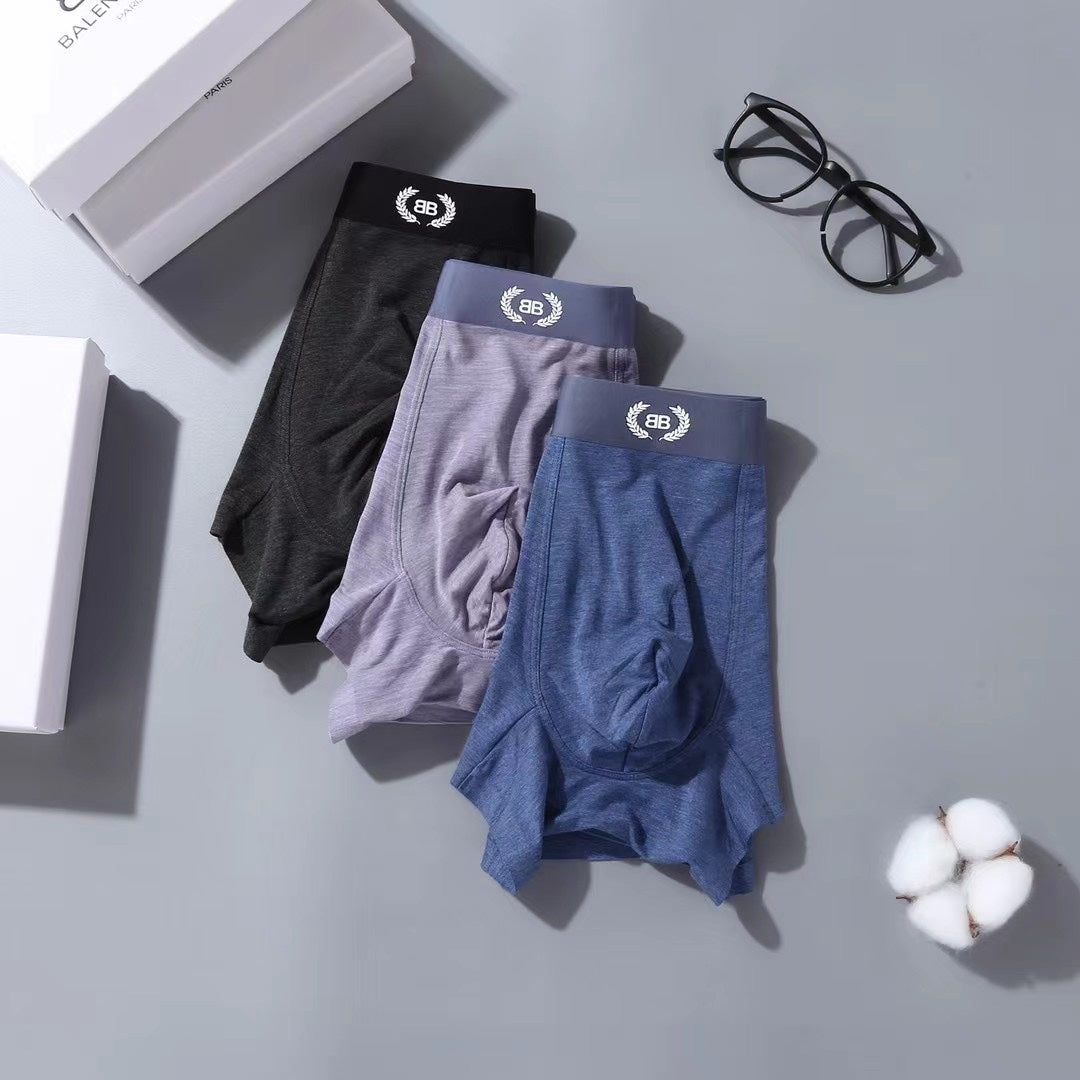 Balenciaga Circular Patch Men's Boxer Briefs - 3-Piece Box