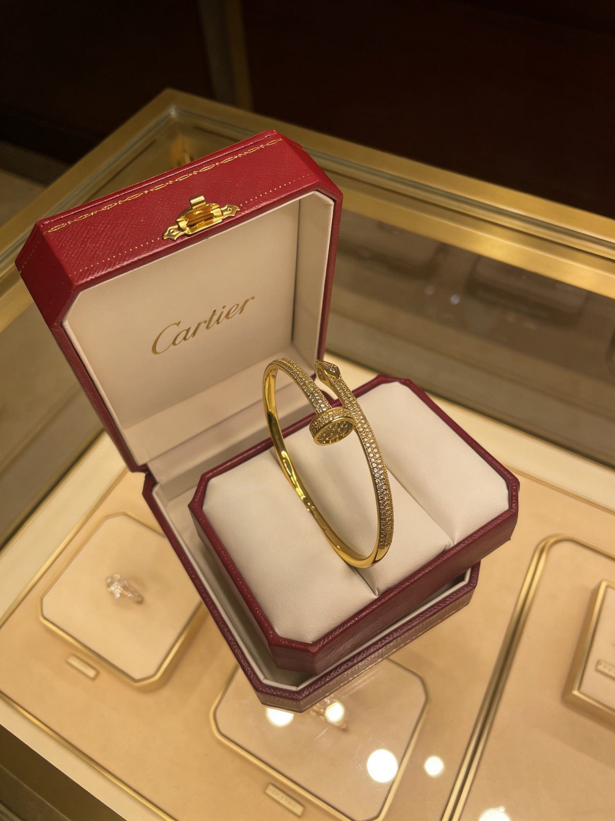 Martin Graham bracelet in polished metal-tone