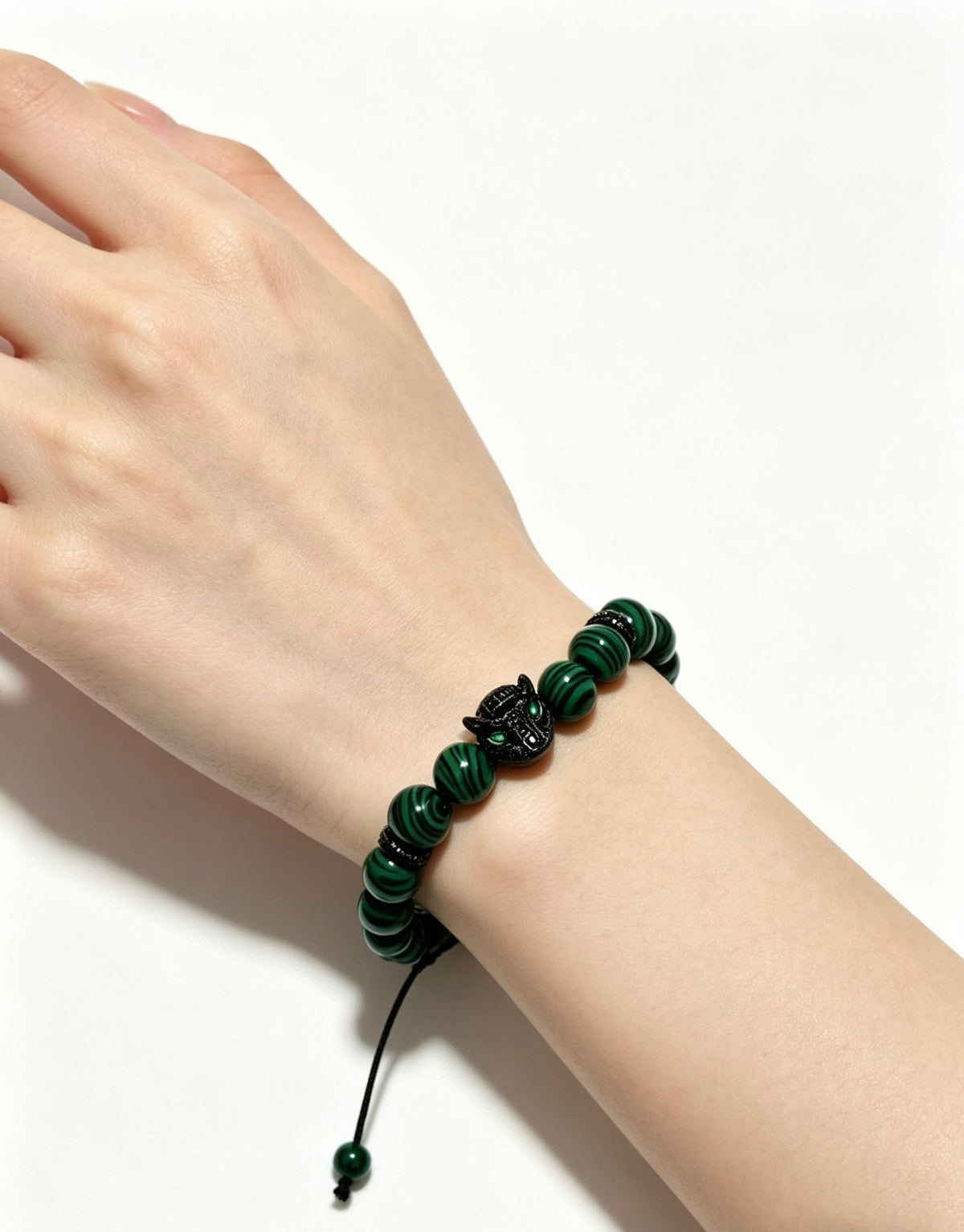 Martin Graham bracelet in polished metal-tone