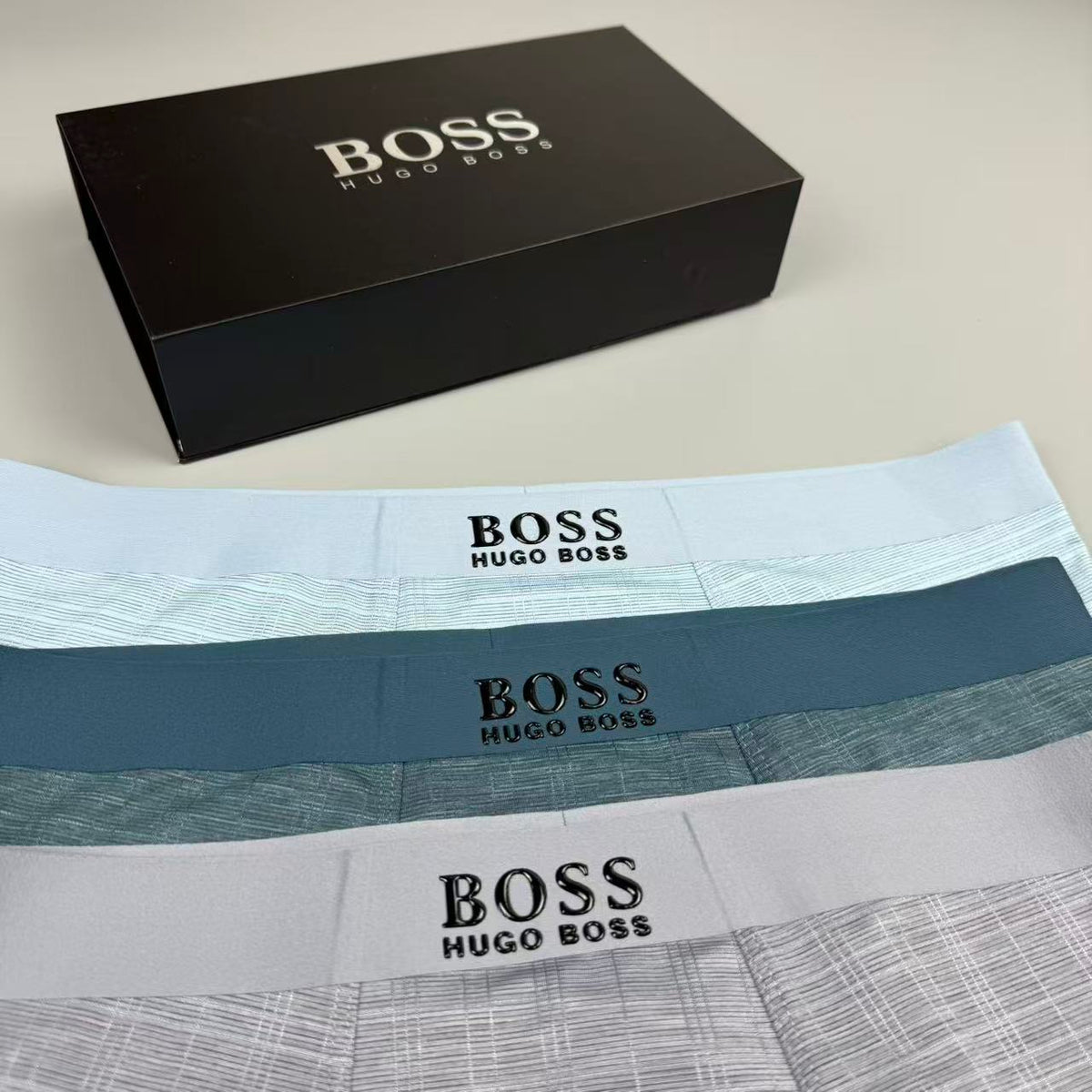 Boss Longline Men's Boxer Briefs - 3-Piece Box