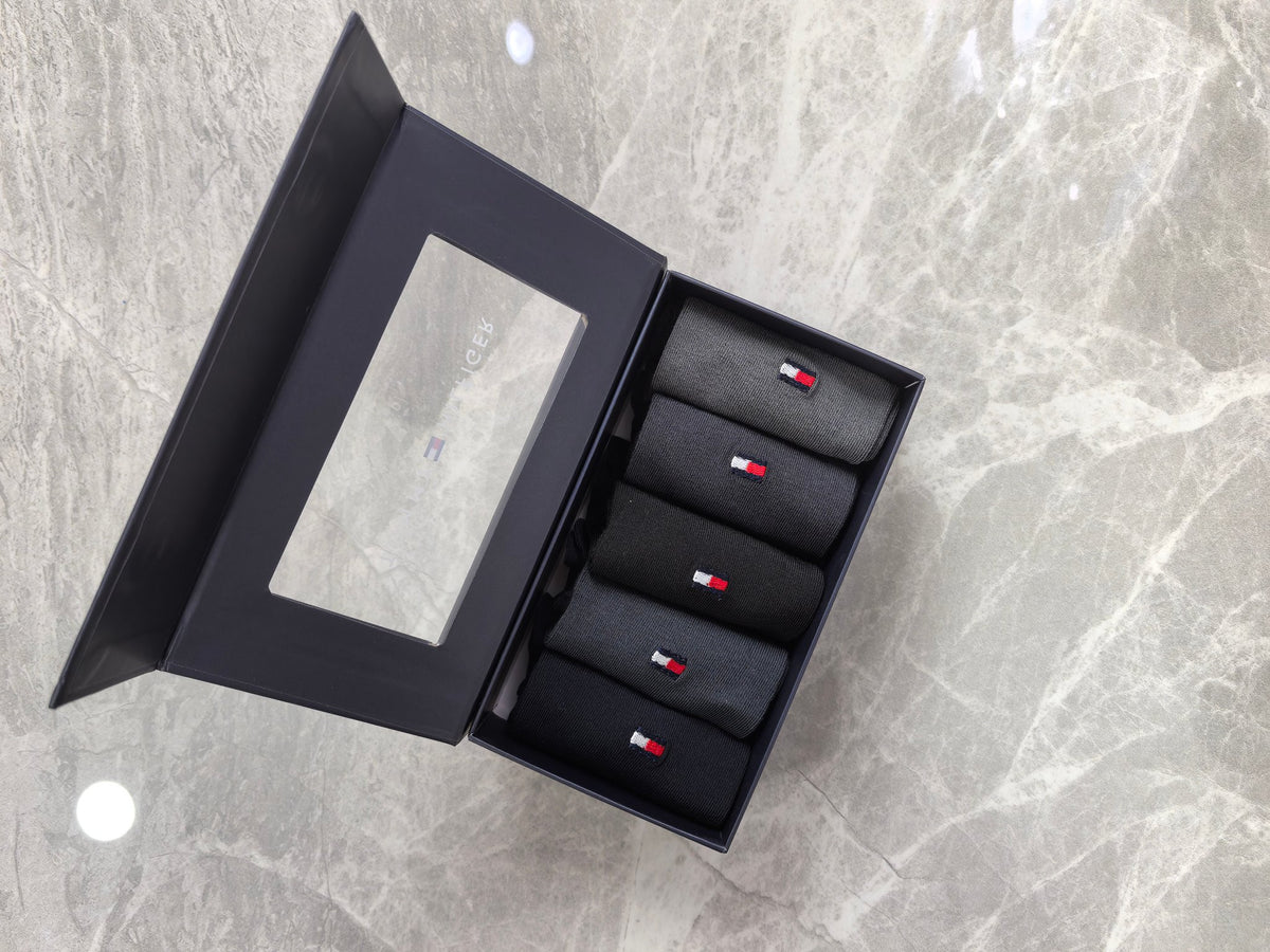 Tommy Hilfiger Business Crew Socks - 5-Pair Box