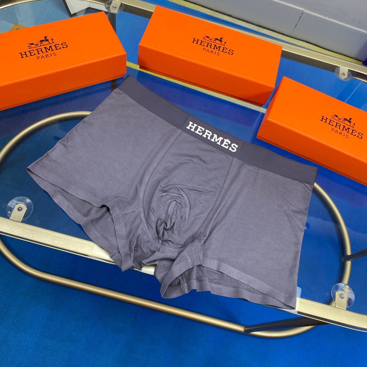 Hermes Men's Boxer Briefs - 3-Piece Box
