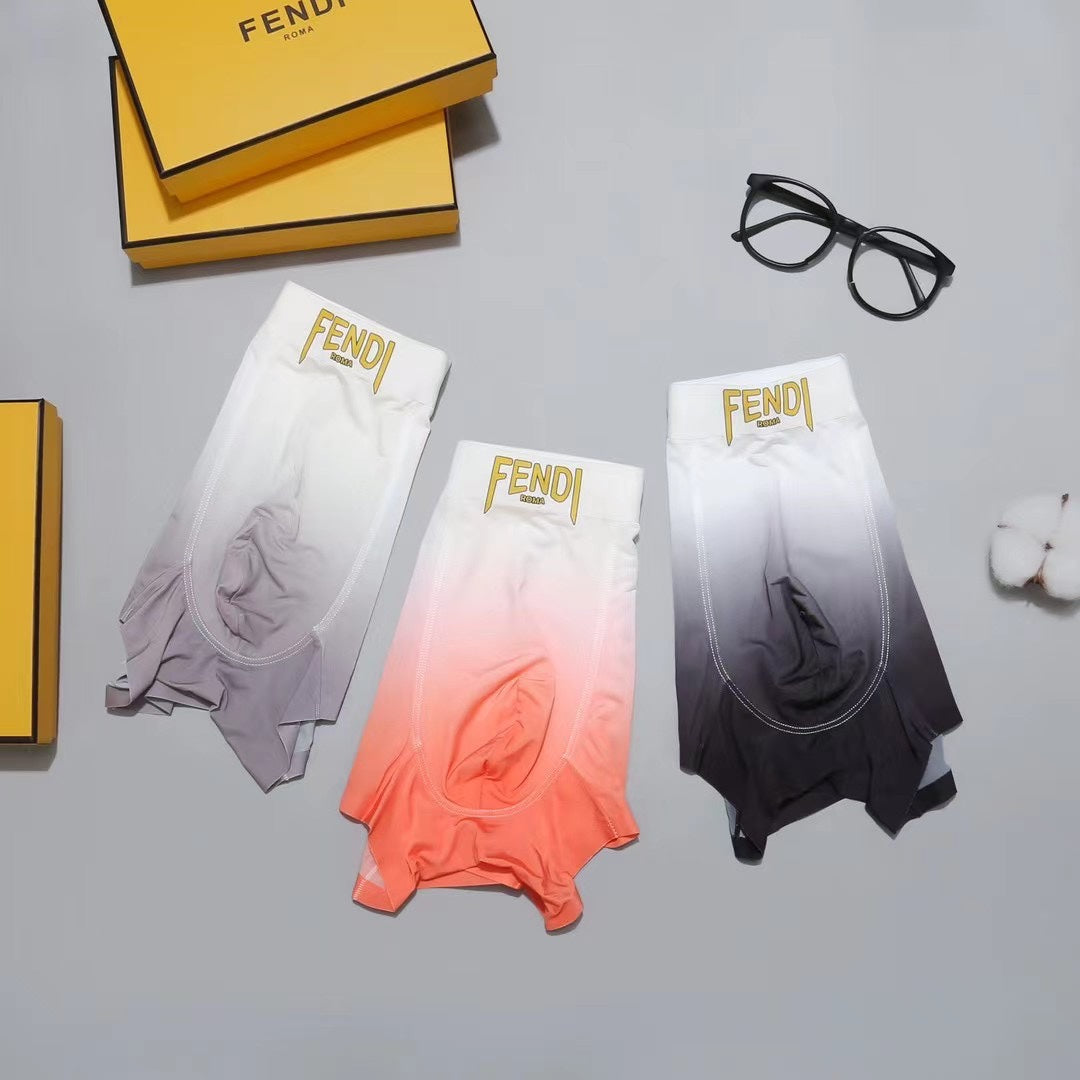 Fendi Gradient Men's Trunk Underwear - 3-Piece Box
