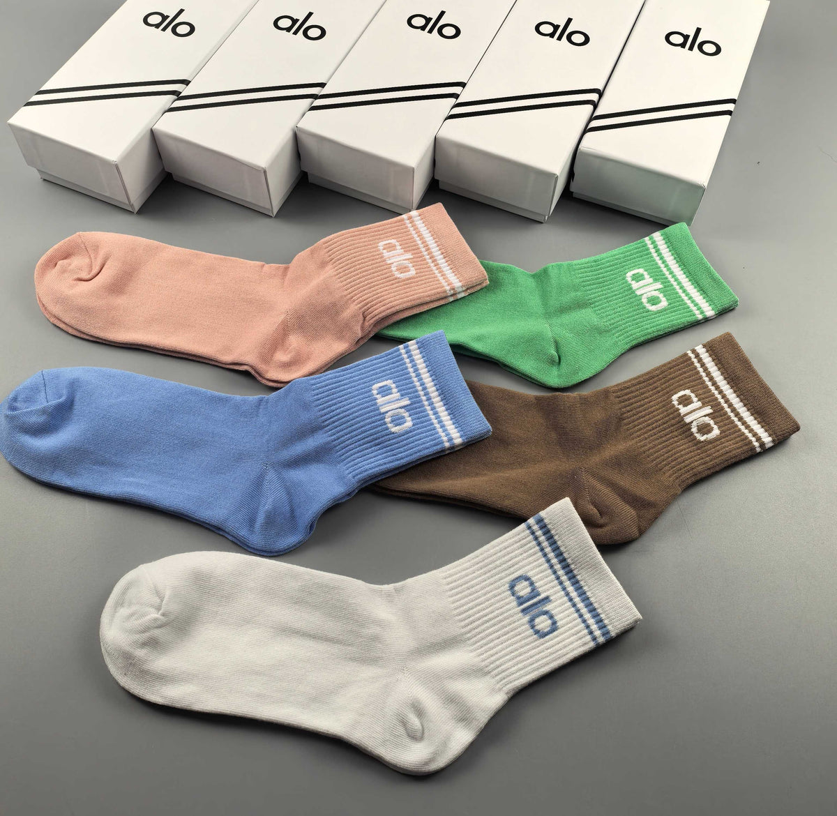 Alo Classic Ankle Socks - Assorted Set