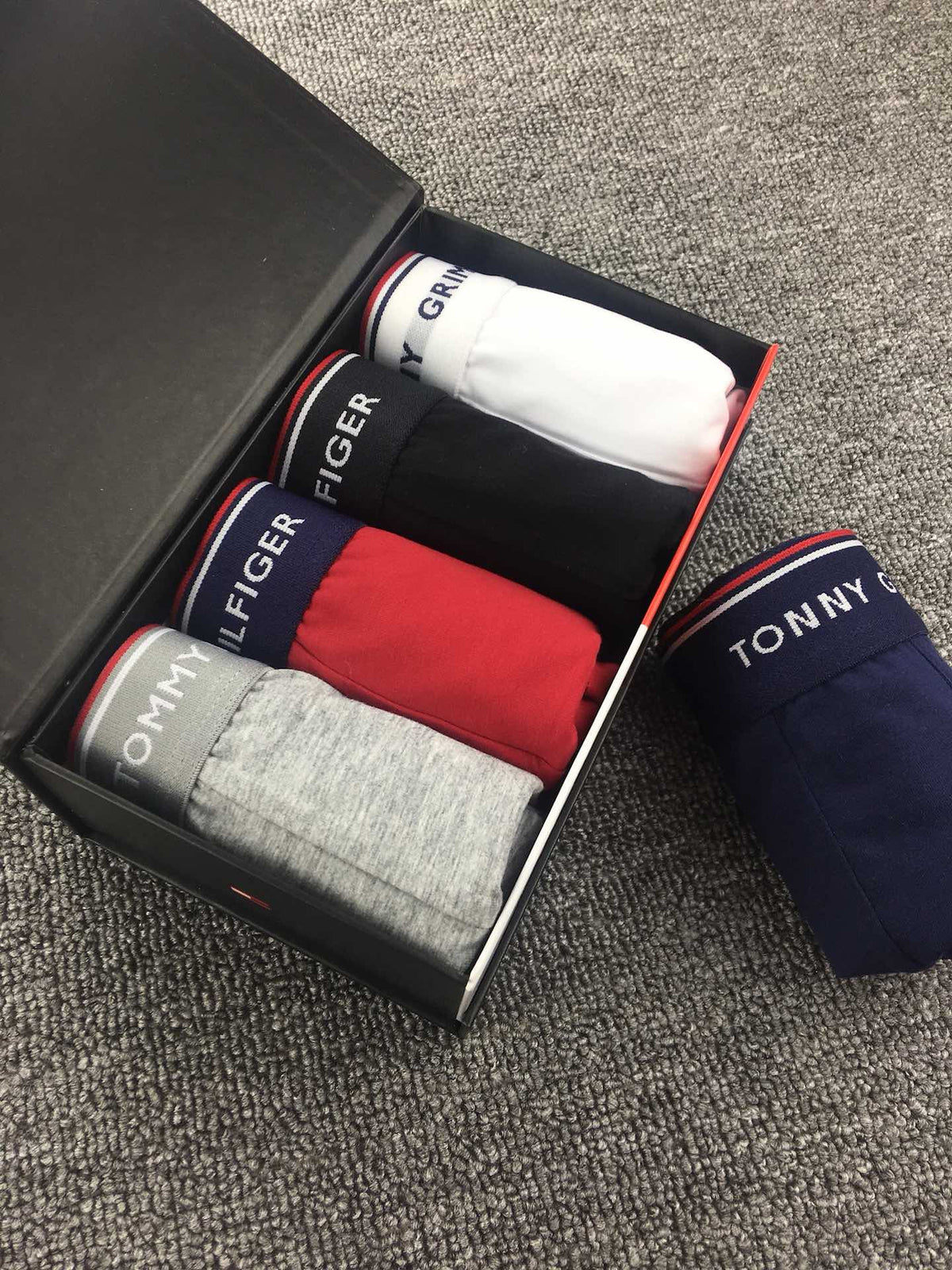 Tommy Hilfiger Classic Logo Boxer Briefs - Box of 3