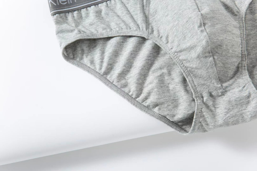 Calvin Klein Cotton Embroidered-Style Logo Men's Briefs - 3-Piece Box