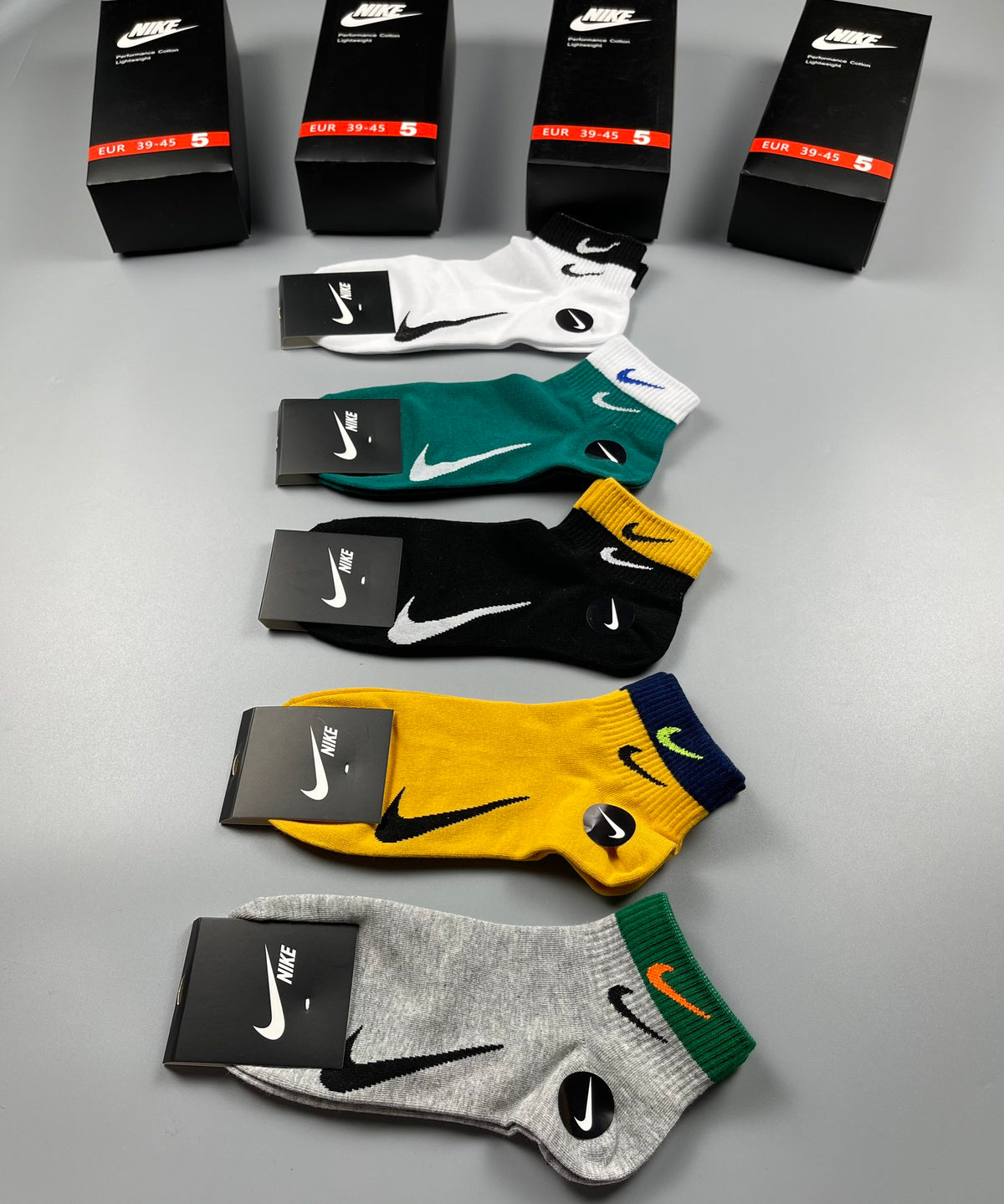 Nike Double-Needle Cotton Socks