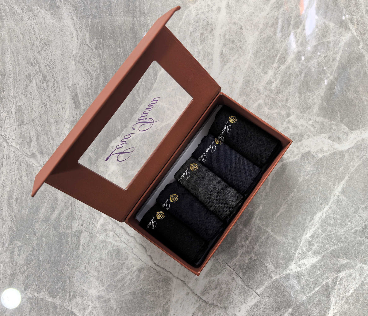 LP Modal Blend Crew Socks - 5-Pair Set