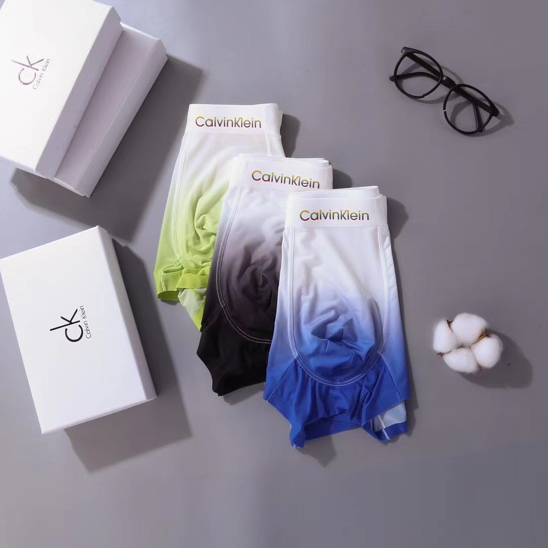 Calvin Klein Nylon Blend Men's Boxer Briefs - 3-Piece Box - Sizes L-XXXL