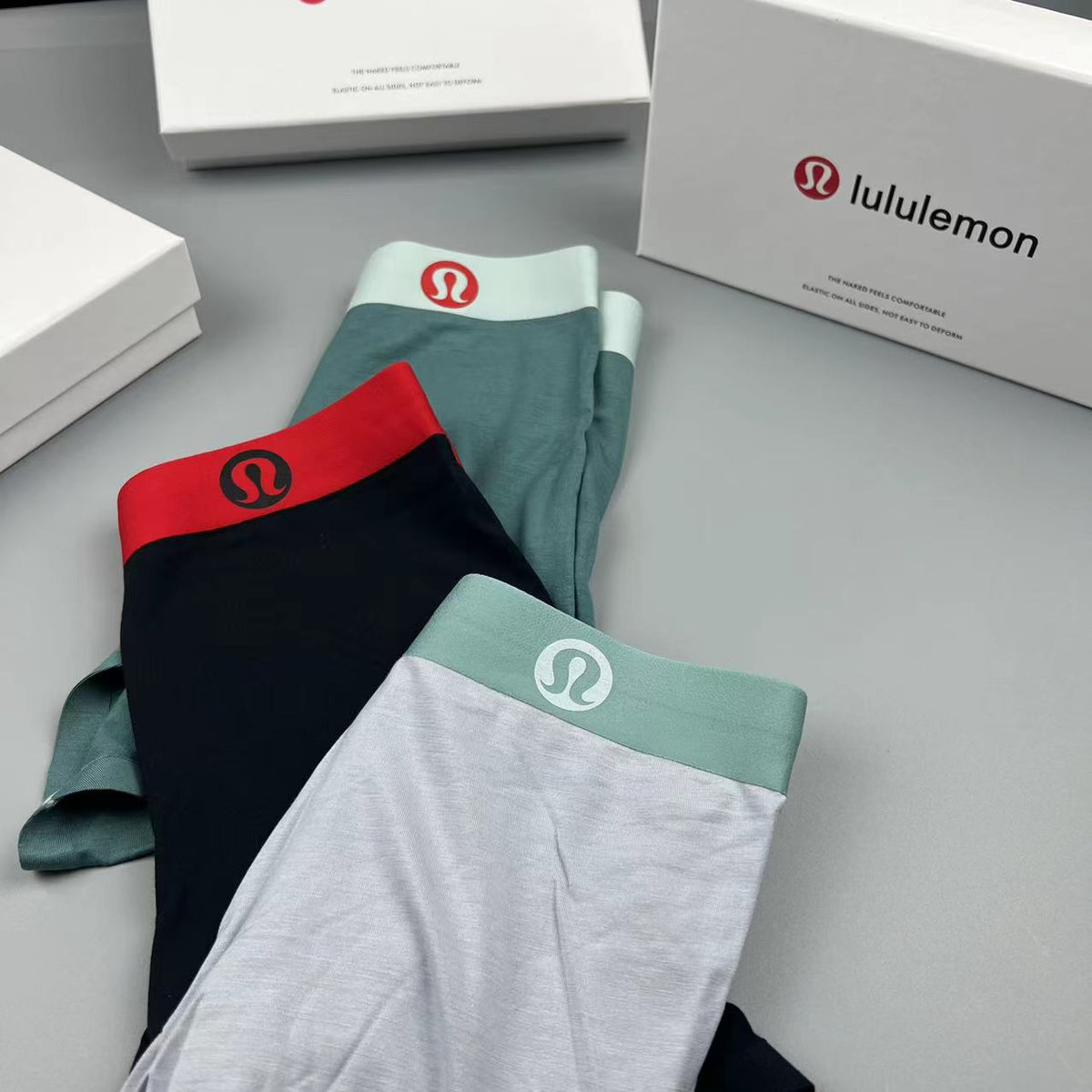 Lululemon Modal Breathable Seamless Men's Boxer Briefs – 3-Pack
