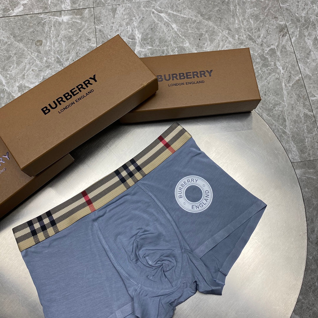Burberry Modal Men's Boxer Briefs - 3-Piece Box - Sizes L-XXXL