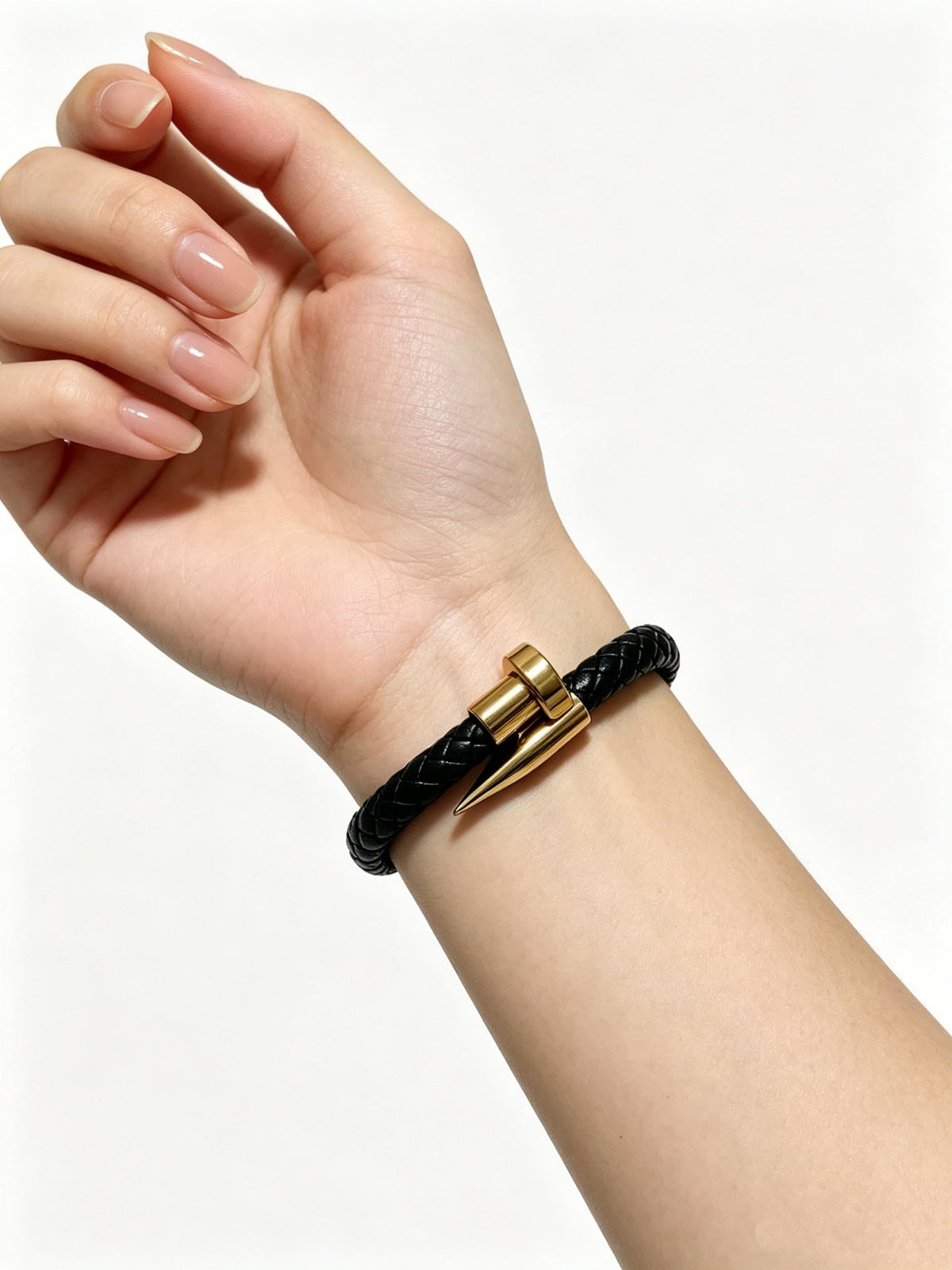 Martin Graham bracelet in polished metal-tone