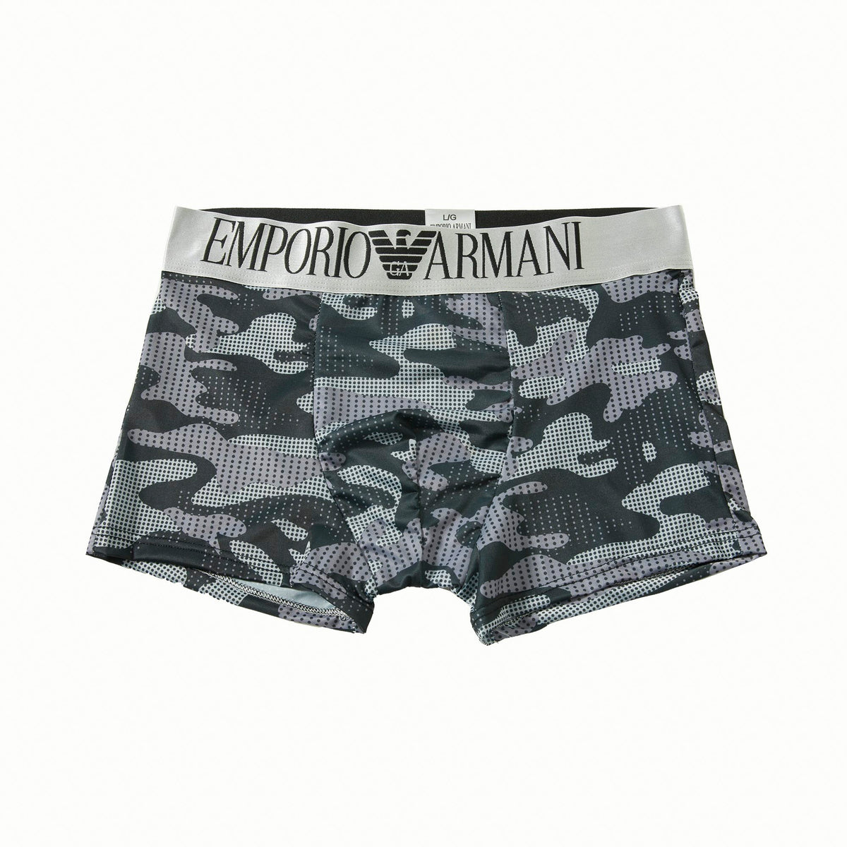 Armani Broad Logo Waistbands Men's Boxer Briefs - 3-Piece Box